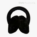 ・EMU｜Angahook Earmuffs/ エミュー/アンガフックイヤーマフス/ブラック #