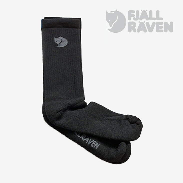 ・FJALLRAVEN|Wool Sock Merino Wool/ フェールラーベン/ウール ソック メリノ ウール/ブラック #