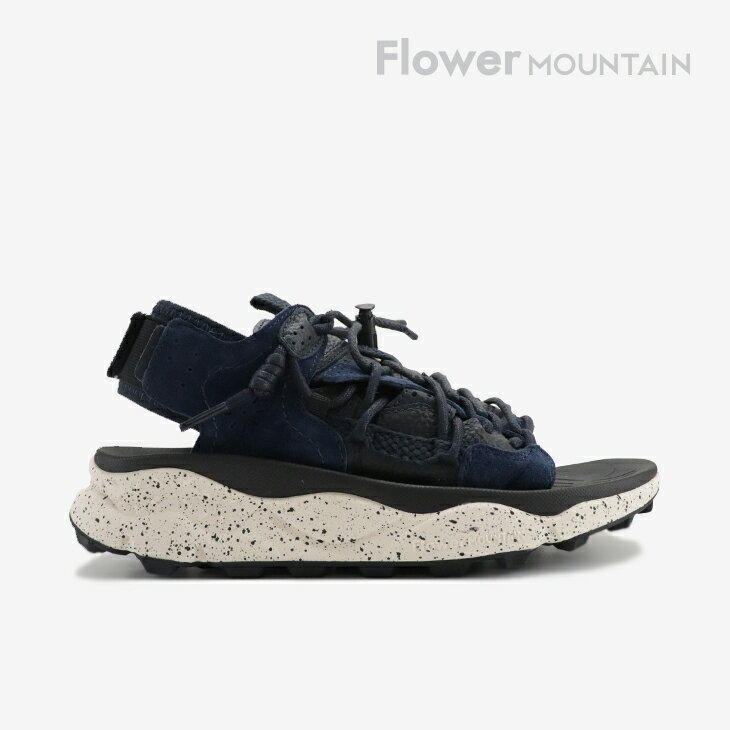 ・FLOWER MOUNTAIN｜Puma Punk Premium Leather Layers Lace Sandal/ フラワー マウンテン/プマ プンク プレミアム レザー レイヤー レース サンダル/ネイビー #
