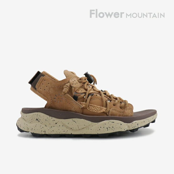 ・FLOWER MOUNTAIN｜Puma Punk Premium Leather Layers Lace Sandal/ フラワー マウンテン/プマ プンク プレミアム レザー レイヤー レース サンダル/タン #