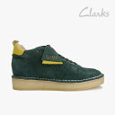 ＊CLARKS｜W Desert Run Suede/ クラークス/デザートランスエード/ダークグリーン