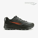 ・SAUCONY｜Peregrine 12 GTX/ サッカニー/ペレグリン ゴアテックス/チャコールxブラック #