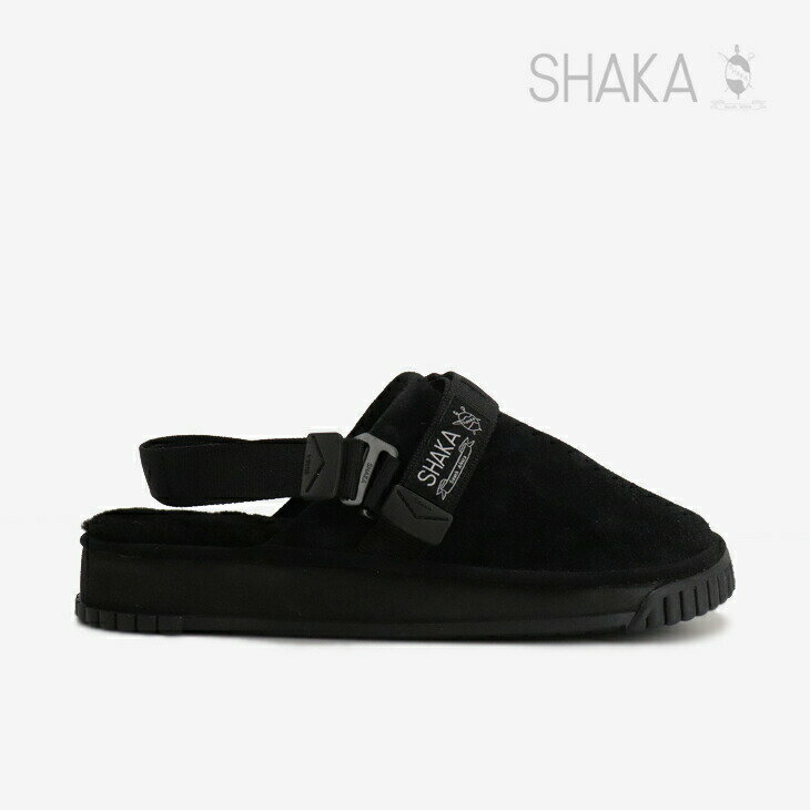 ＊SHAKA｜Snug Clog Boa/ シャカ/スナッグ クロッグ ボア/ブラック #