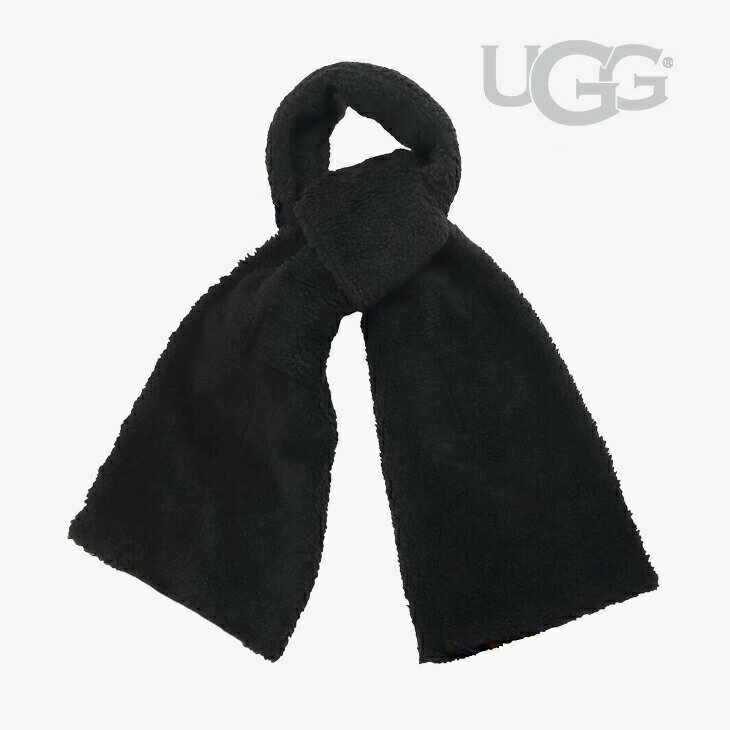 楽天GO ON＊UGG｜W All Weather And Sherpa Puffer Scarf/ アグ/オール ウェザー アンド シェルパ パファー スカーフ/ブラック #