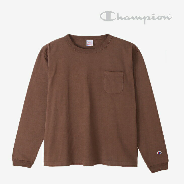 CHAMPIONT1011 Made in USA LS Pocket T-Shirt/ ԥ/󥰥꡼ ݥå T...