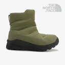 ノースフェイス ブーツ メンズ ＊THE NORTH FACE｜Nuptse Down Bootie II WP/ ノース フェイス/ヌプシ ダウン ブーティ 2 ウォータープルーフ/ミリタリーオリーブ×TNFブラック #