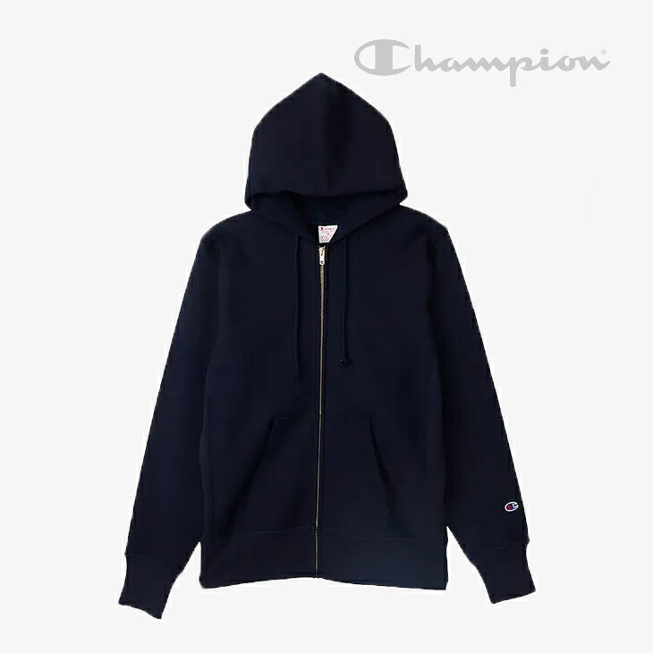 Rakuten - ：CHAMPION｜USA Made Reverse Weave Zip Hoode Sweat Shirt/ チャンピオン/アメリカ メイド リバース ウィーブ ジップ フーデッド スウェット シャツ/ネイビー #