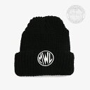 ・COOPERSTOWN BALL CAP|USA Made Wide Rib Knit Cap Acrylic MWL/ クーパーズタウン/アメリカ メイド ワイド リブ ニット キャップ シンシン インメイト/ブラック #(4)