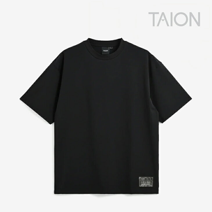 Rakuten - ・TAION｜Function T UV Cooling Stretch T-Shirt Regular/ タイオン/ファンクションT UV 接触冷感 抗菌 速乾 ストレッチ Tシャツ-レギュラー/ブラック #