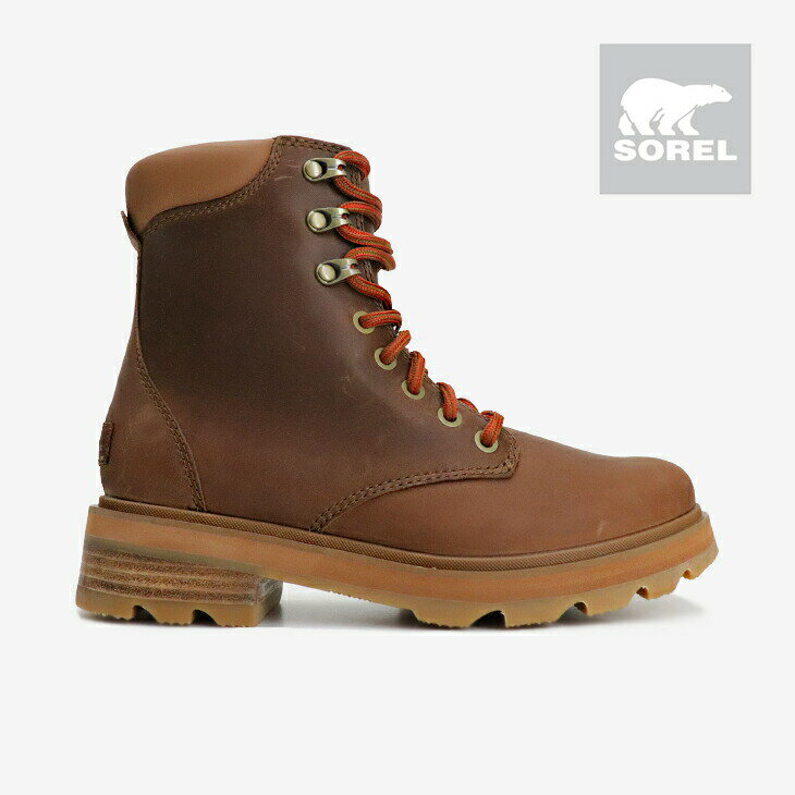 ＊SOREL｜W Lennox Lace STKD WP/ ソレル/レノックスレース スタックド ウォータープルーフ /ベルベットタンxガム #