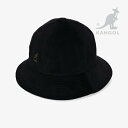 *KANGOL|Cord Casual/ カンゴール/コーデュロイ カジュアル ベル ハット/ブラック #
