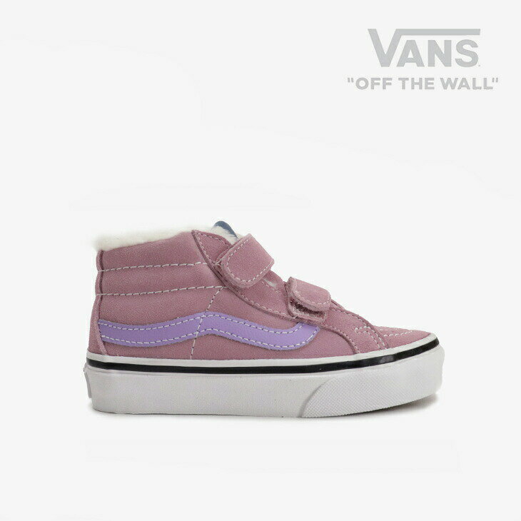 VANS｜K Sk8-Mid Reissue V Sherpa Suede/ ヴァンズ/スケート ミッド リイシュー シェルパ スエード/ピンク