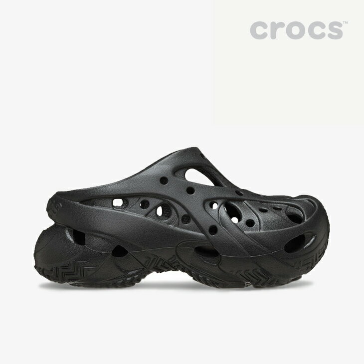 ・CROCS｜W Caged Clog Platform/ クロックス/ケージド クロッグ プラットフォーム/ブラック #