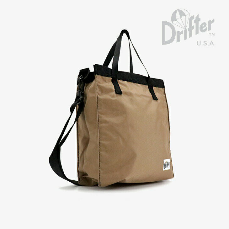 ・DRIFTER USA｜Rectangle Tote/ ドリフター/レクタングル トート/タン #