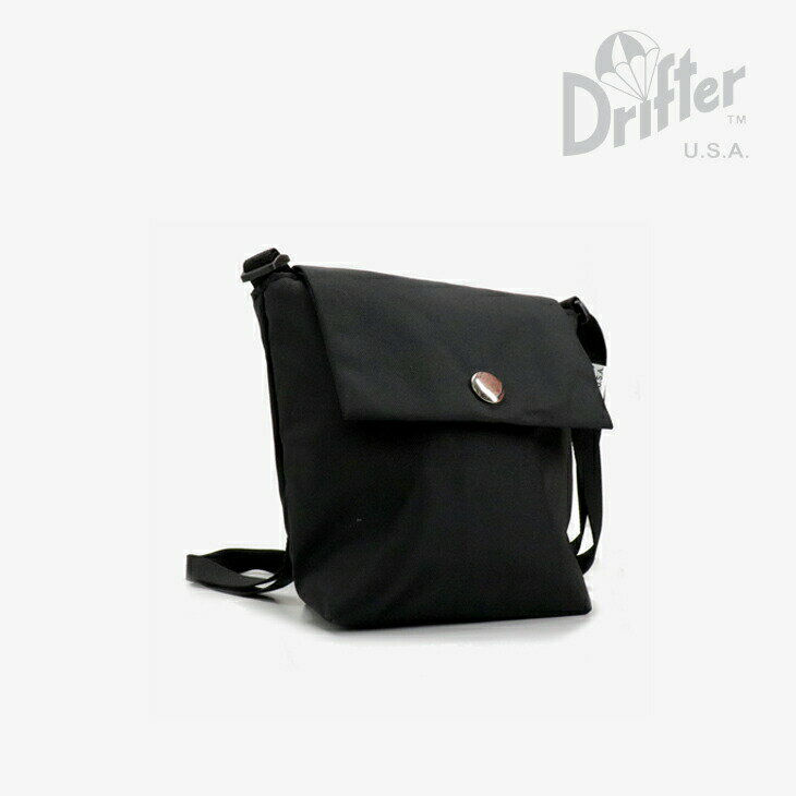 ＊DRIFTER USA｜Flap Pouch/ ドリフター/フラップ ポーチ/ブラック #のサムネイル