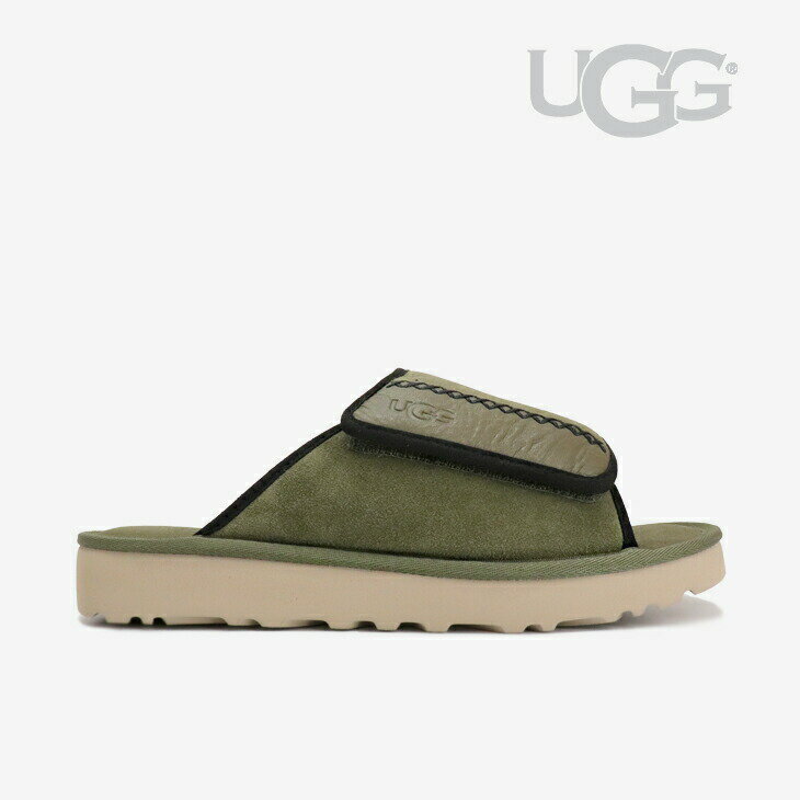 ＊UGG｜Goldencoast Slide Suede/ アグ/ゴールデンコースト スライド スウェード/モスグリーン #