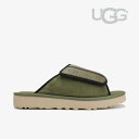 アグ サンダル メンズ ＊UGG｜Goldencoast Slide Suede/ アグ/ゴールデンコースト スライド スウェード/モスグリーン #