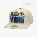 ・MITCHELL&NESS｜Reframe Retro Snapback HWC Warriors/ ミッチェルアンドネス/リフレーム レトロ スナップバック クラシック ウォリアーズ/オフホワイト #