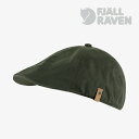 FJALLRAVEN｜Ovik Flat Cap/ フェールラーベン/オビック フラット キャップ/ディープフォレスト