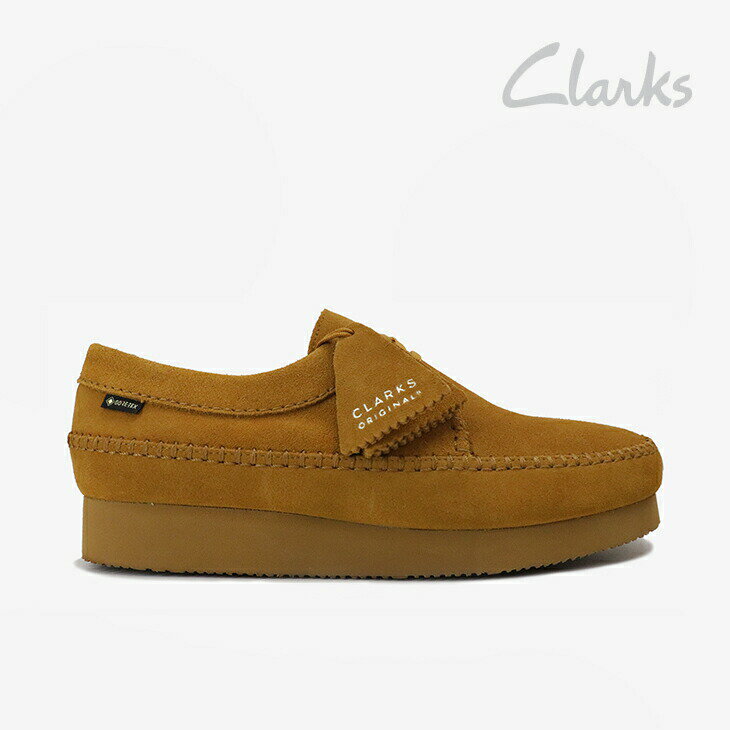 ＊CLARKS｜Weaver GTX Suede/ クラークス/ウィーバー ゴアテックス スウェード/コーラ #