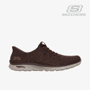 ・SKECHERS|W Slip-Ins Arch Fit Sunny Serene Steps/ スケッチャーズ/スリップ インズ アーチフィット サニー セリーン ステップス/チョコレート #