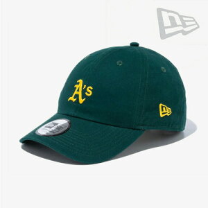 ・NEW ERA｜CC Oakland Athletics Mid Logo/ ニュー エラ/カジュアルクラシック アスレチックス ミッド ロゴ/ダークグリーン #