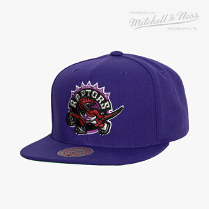 ・MITCHELL&NESS｜NBA Conference Patch Snapback Raptors/ ミッチェルアンドネス/カンファレンス パッチ スナップバック ラプターズ/パープル #