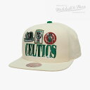 ・MITCHELL&NESS｜Reframe Retro Snapback HWC Celtics/ ミッチェルアンドネス/リフレーム レトロ スナップバック クラシック セルティックス/オフホワイト #