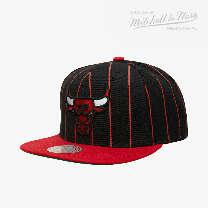 ・MITCHELL&NESS｜Pin Snapback HWC Bulls/ ミッチェルアンドネス/ピン スナップバック クラシック ブルズ/ブラック #