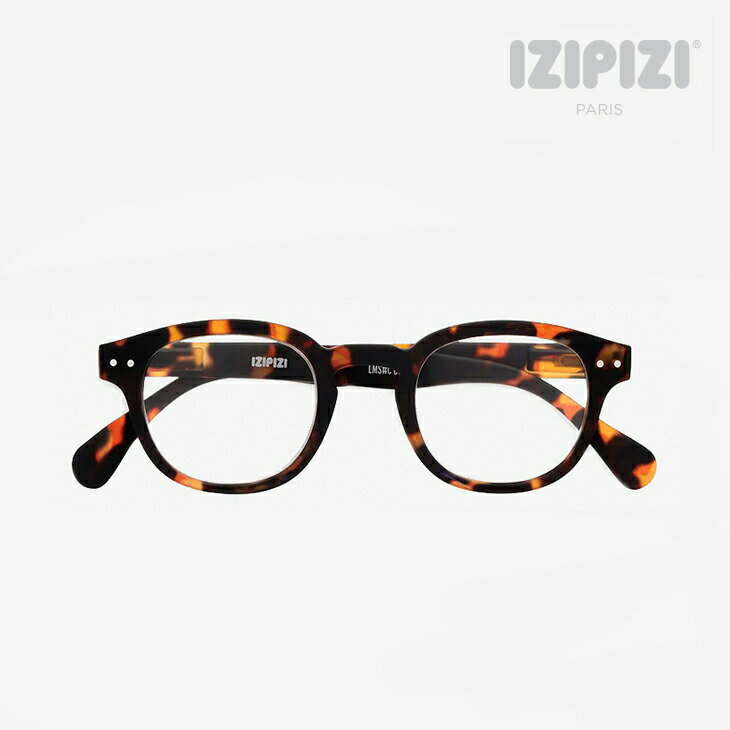 ・IZIPIZI｜Reading C Frame Retro/ イジピジ/リーディンググラス（老眼鏡）ウェリントン レトロ/トートイズブラウン #