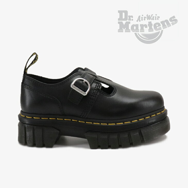 ・DR.MARTENS｜W Audrick T-Bar Nappa Lux/ ドクター マーチン/オードリック ティーバー ナッパ ラックス/ブラック # 1