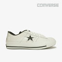 CONVERSE｜Japan Made One Star J/ コンバース/ワン スター 日本製/ホワイトxブラック