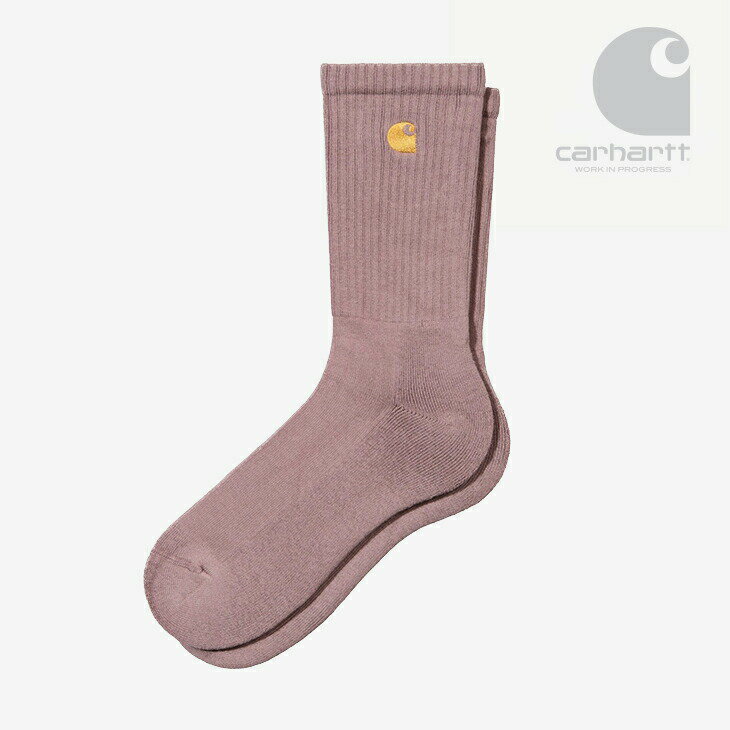 ・CARHARTT WIP｜Chase Socks/ カーハート/チェイス ソックス/ルピナスxゴールド # 1