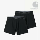 ・CARHARTT WIP｜Cotton Trunks/ カーハート/コットン トランクス/ブラックxブラック #