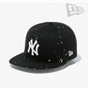 ・NEW ERA｜9Fifty S Paint Yankees/ ニュー エラ/ナインフィフティ スプラッシュ ペイント ヤンキース/ブラック #