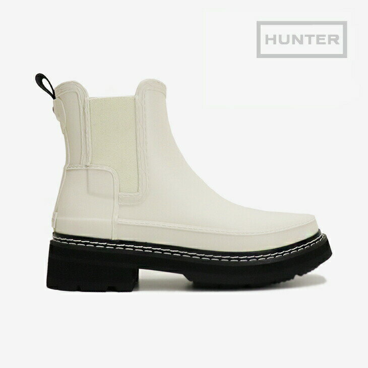 HUNTERbW Refined Stitch detail Chelsea Boot/ n^[/t@Ch Xeb` fBe[ `FV[ u[c/zCgEB[xubN #