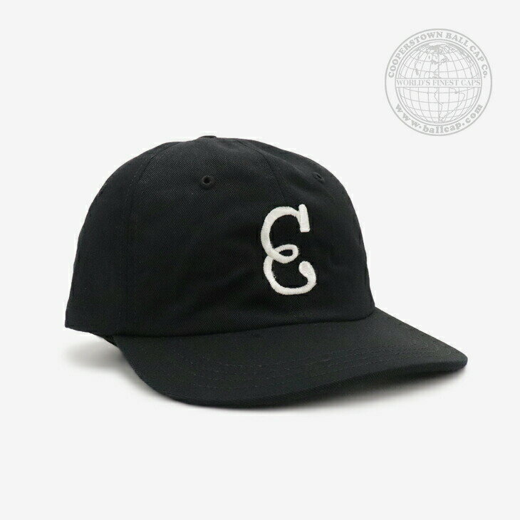 ・COOPERSTOWN BALL CAP｜USA Made Washed Cap Embroidary E/ クーパーズタウン/USA製 ウォッシュド キャップ エンブロイダリー イーグルス/ブラック #