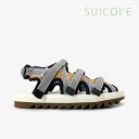 ・SUICOKE｜Zip-AB Antibacterial Ripple/ スイコック/ジップ アンチバクテリアル リップル/ネイビーxホワイト #