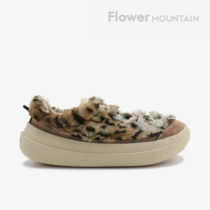 Rakuten - ：FLOWER MOUNTAIN｜Fami Leopard Eco Fur/ フラワー マウンテン/ファミ レオパード エコ ファー/ブラウン #