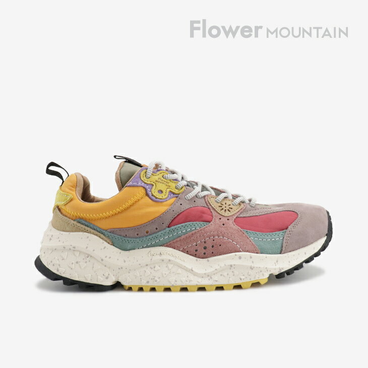 ・FLOWER MOUNTAIN｜Waves Leather Layers/ フラワー マウンテン/ウェーブス レザー レイヤー/オレンジフクシア #