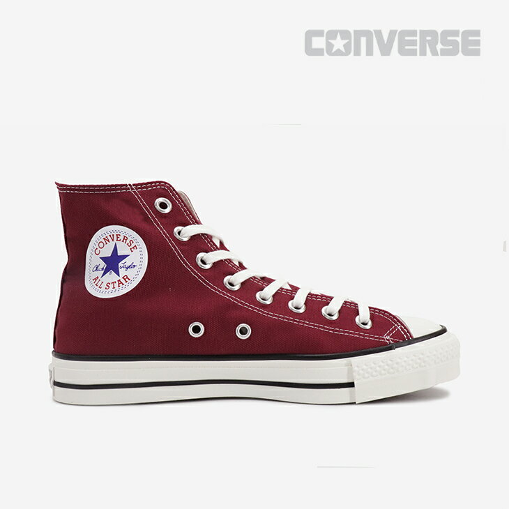 Rakuten - ：CONVERSE｜Japan Made Canvas All Star J Hi/ コンバース/ジャパン メイド キャンバス オール スター J ハイ/バーガンディー #