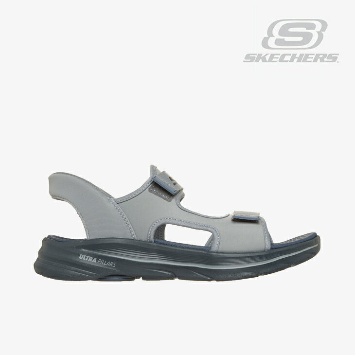 ・SKECHERS｜Slip-Ins Go Walk 8 Sandals Ken II/ スケッチャーズ/スリップインズ ゴー ウォーク 8 サンダル ケン /グレーxチャコール #