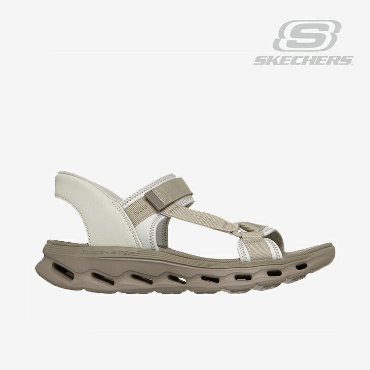 SKECHERS｜Slip-Ins Go Walk Glide-Step 2.0 Sandal Gerry/ スケッチャーズ/スリップインズ ゴー ウォーク グライドステップ 2.0 サンダル ゲリー/ナチュラルxトープ