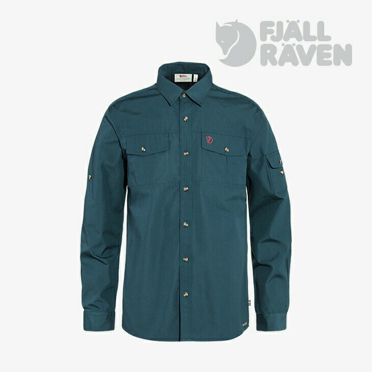 ＊FJALLRAVEN｜Singi Trekking Shirt/ フェールラーベン/シンギ トレッキング シャツ/マウンテンブルー #のサムネイル