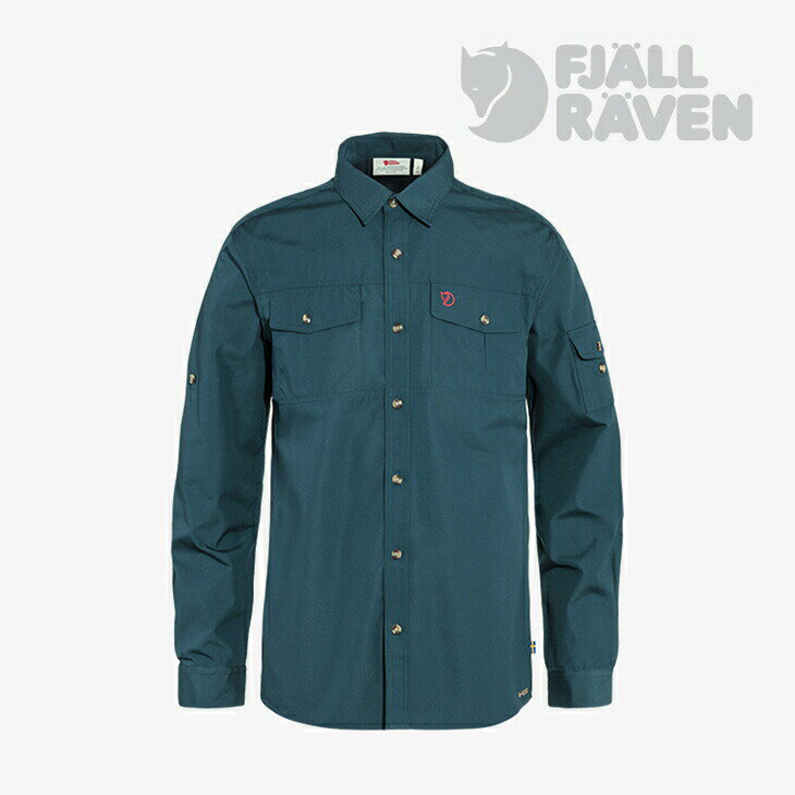 ＊FJALLRAVEN｜Singi Trekking Shirt/ フェールラーベン/シンギ トレッキング シャツ/マウンテンブルー