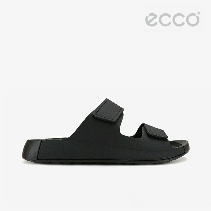 ECCO｜2nd Cozmo Slide Sandal Leather/ エコー/セカンド コズモ スライド サンダル レザー/ブラック