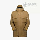 ・MAMMUT｜Mountain WB Lined Parka AF/ マムート/マウンテン ウインドブレーカー ラインド パーカ/ダークサンド #