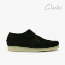 ・CLARKS｜Weaver Suede/ クラークス/ウィーバー スウェード/ブラック #