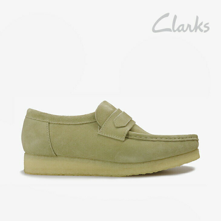 ・CLARKS｜Wallabee Loafer Suede/ クラークス/ワラビー ローファー スウェード/メープル #