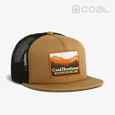 ・COAL｜The Hauler Classic Trucker Cap/ コール/ハウラー クラシック トラッカー キャップ/ライトブラウン #